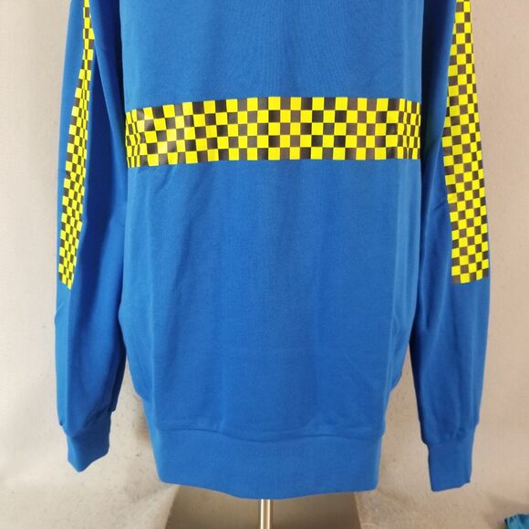 Puma sweatshirt sweater men's 2XL XXL blue long sleeve NEW - Picture 3 of 15